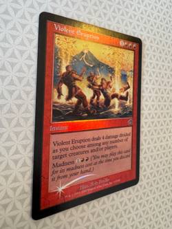 Violent Eruption FOIL Torment Magic the Gathering MTG LP - Image 2