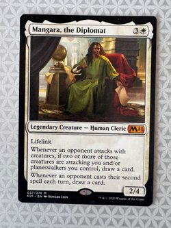 Mangara, the Diplomat Core Set 2021 Mythic NM Magic: The Gathering LP - Image 1