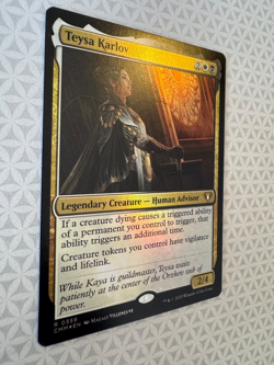 Teysa Karlov #359 FOIL Commander Masters CMM Magic MTG Rare LP - Image 2