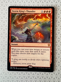 Storm King's Thunder #196 MTG Commanders Legend Baldur's Gate Mythic LP - Image 1