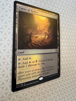 Caves of Koilos FOIL MTG Magic the Gathering Dominaria United Rare LP - Image 2