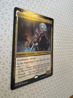 MTG FOIL ETCHED Astarion, the Decadent - Commander Legends: Battle for Baldur's - Image 2