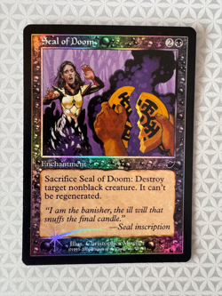 MTG Magic The Gathering Seal Of Doom Nemesis 70/143 Common Foil LP - Image 1