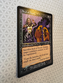 MTG Magic The Gathering Seal Of Doom Nemesis 70/143 Common Foil LP - Image 2