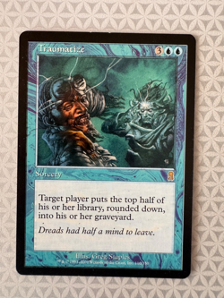 Magic The Gathering Odyssey Traumatize #110/350 MTG Rare LP - Image 1