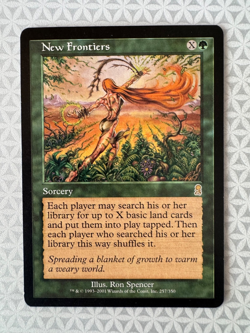 New Frontiers MTG Magic the Gathering Odyssey Rare LP - Image 1