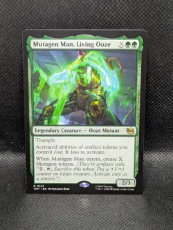 Mutagen Man, Living Ooze - R - 124 - MTG: Teenage Mutant Ninja Turtles - Regular - Image 1