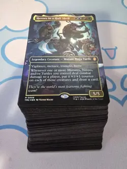 Magic the Gathering Teenage Mutant Ninja Turtles Turtle Power Commander Deck LN! - Image 1