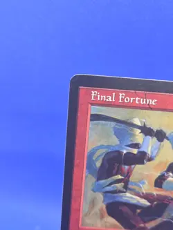 Vintage Magic The Gathering Mirage Final Fortune Regular Rare LP - Image 3