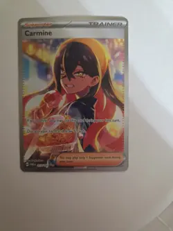 Pokemon TCG Twilight Masquerade Carmine Sir #217/167 Sv06 Nm - Image 1