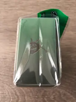 Official Japan Pokemon Center 2004 Clash of the Blue Sky Rayquaza Slim Deck Box - Image 4