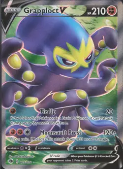 Pokemon TCG - Grapploct V 072/073 Rare Ultra Champion's Path - 929 - Image 1