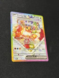 Eevee ex 174 Full Art Holo Pokemon Sv: Scarlet & Violet Promo English - Image 2