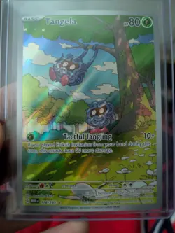 Pokemon TCG S&V 151 Tangela 178/165 Illustration Rare - Image 1