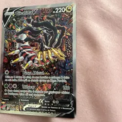 Pokemon TCG Giratina V Alt Art 186/196 Lost Origin Brazilian Portuguese - Image 3