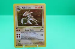 Kabutops - 9/62 - Pokemon Fossil 1st Edition Holo Rare Card WOTC - LP - Image 1