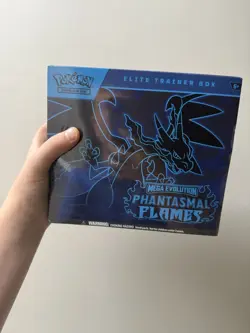 Pokemon TCG Phantasmal Flames Elite Trainer Box ETB - New Sealed - In Hand! - Image 1