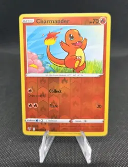 Charmander 23/185 Reverse Holo Common Pokemon Card Vivid Voltage - Image 1