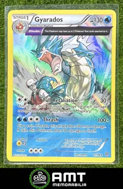 Gyarados 2015 Pokemon XY Ancient Origins Reverse Holo #21/98 Rare - Image 1