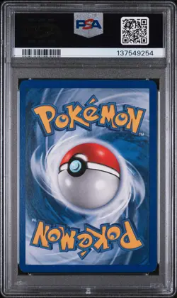 2004 POKEMON EX TEAM MAGMA VS TEAM AQUA #95 SWAMPERT EX-HOLO PSA 8 - Image 2