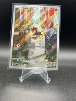 Pokemon TCG Litleo 139/132 Me01: Mega Evolution Holo - Image 1