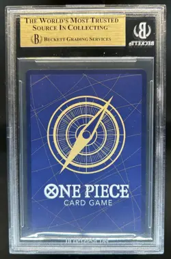2025 One Piece Japanese Monkey D. Luffy Promo Magazine SR #ST21-014 BGS 9.5 - Image 2