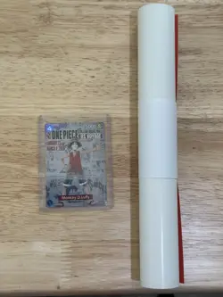 Monkey.D.Luffy P-055 One Piece College Basketball US Voyage Card & Poster ILLINI - Image 1