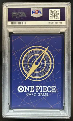 2025 One Piece Carrying On Will Monkey D Luffy Wanted Alt Art #OP13-119 PSA 10 - Image 2