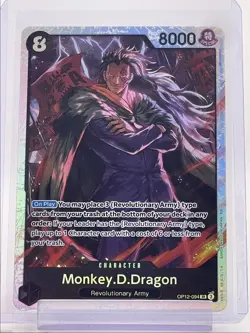 MONKEY D DRAGON 2025 ONE PIECE LEGACY MASTER SUPER RARE #OP12-094 Q0899 - Image 1