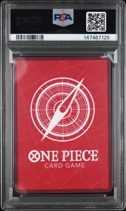 2025 ONE PIECE EB03 JAPANESE ALTERNATE ART #001 NEFELTARI VIVI PSA 10 - Image 2