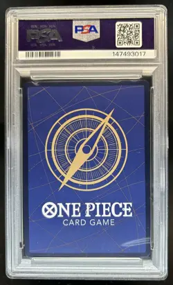 2023 One Piece Pillars Of Strength Monkey D Luffy Wanted Alt Art ST01-012 PSA 10 - Image 2
