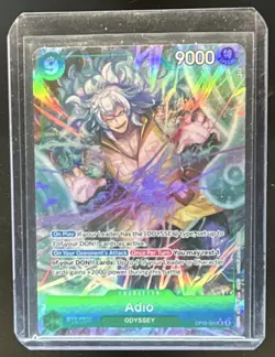 2024 One Piece Emperors in the New World Adio Super Rare Alt Art #OP09-023 - Image 1