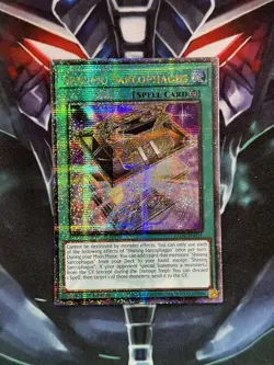 Yu-Gi-Oh! Complete 40 Card Ready to Play Shining Sarcopohagus Deck! Red + Bonus! - Image 1