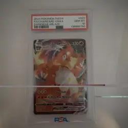 Charizard VMAX PSA GEM mint 10 020/189 Darkness Ablaze Pokemon TCG Card low pop - Image 1