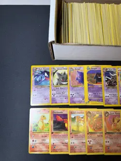 Huge Collection Bulk Lot of 600+ Pokemon Cards Mixed WOTC-XY Vintage HP-DAMAGED - Image 2