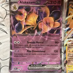 Pokemon 151 Set Jumbo Cards Portuguese - Mew, Zapdos & Alakazam Set TCG - Image 3