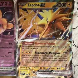 Pokemon 151 Set Jumbo Cards Portuguese - Mew, Zapdos & Alakazam Set TCG - Image 4