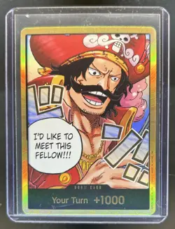 One Piece TCG Don!! Card I'd Like To Meet This Fellow!!! Your Turn +1000 - Image 1