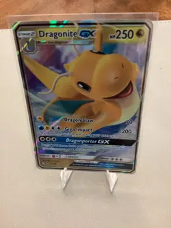 Pokemon Card Dragonite GX Ultra Rare Dragon Majesty 37/70 - Image 3