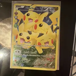 Pokemon Pikachu Full Art Holo Ultra Rare RC29/RC32 Generations Card - Image 1
