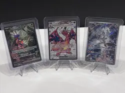 Pokemon Full Art Card Lot. 16 Cards - Basic, EX, Trainers, Charizard. - Image 1