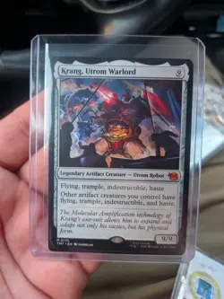 Krang, Utrom Warlord - NM - Teenage Mutant Ninja Turtles MTG - Image 1
