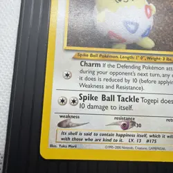 LP/NM Togepi Neo Destiny Uncommon Card 56/105 Pokemon TCG WOTC- LP - Image 5