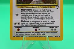 Pokemon TCG Clefable Holo Unlimited Rare Card Base Set 2, 5/130 - Swirl LP - Image 4