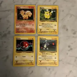 Pokemon Card Lot 1999 WOTC 50 Different Cards All NM, Lots Of Uncommon - Image 3