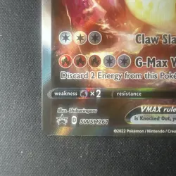 Pokemon TCG Charizard VMAX SWSH261 Promo Full Art Holo Card NM/Mint Condition - Image 5