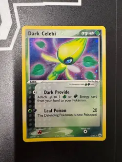 Pokemon Dark Celebi Hidden Legends 4/101 Ultra Rare Holo Card - Image 1