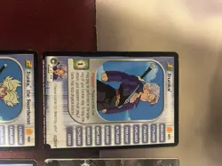 Dragon ball z CCg TCG card trunks 1-3 + HT unlimited trunks Saga dbz - Image 2