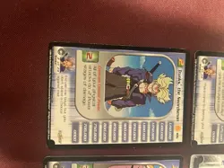 Dragon ball z CCg TCG card trunks 1-3 + HT unlimited trunks Saga dbz - Image 4