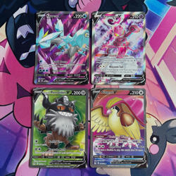 Pokemon TCG | Sword & Shield Lost Origin Full Art SR X4 Card Bundle - Image 1